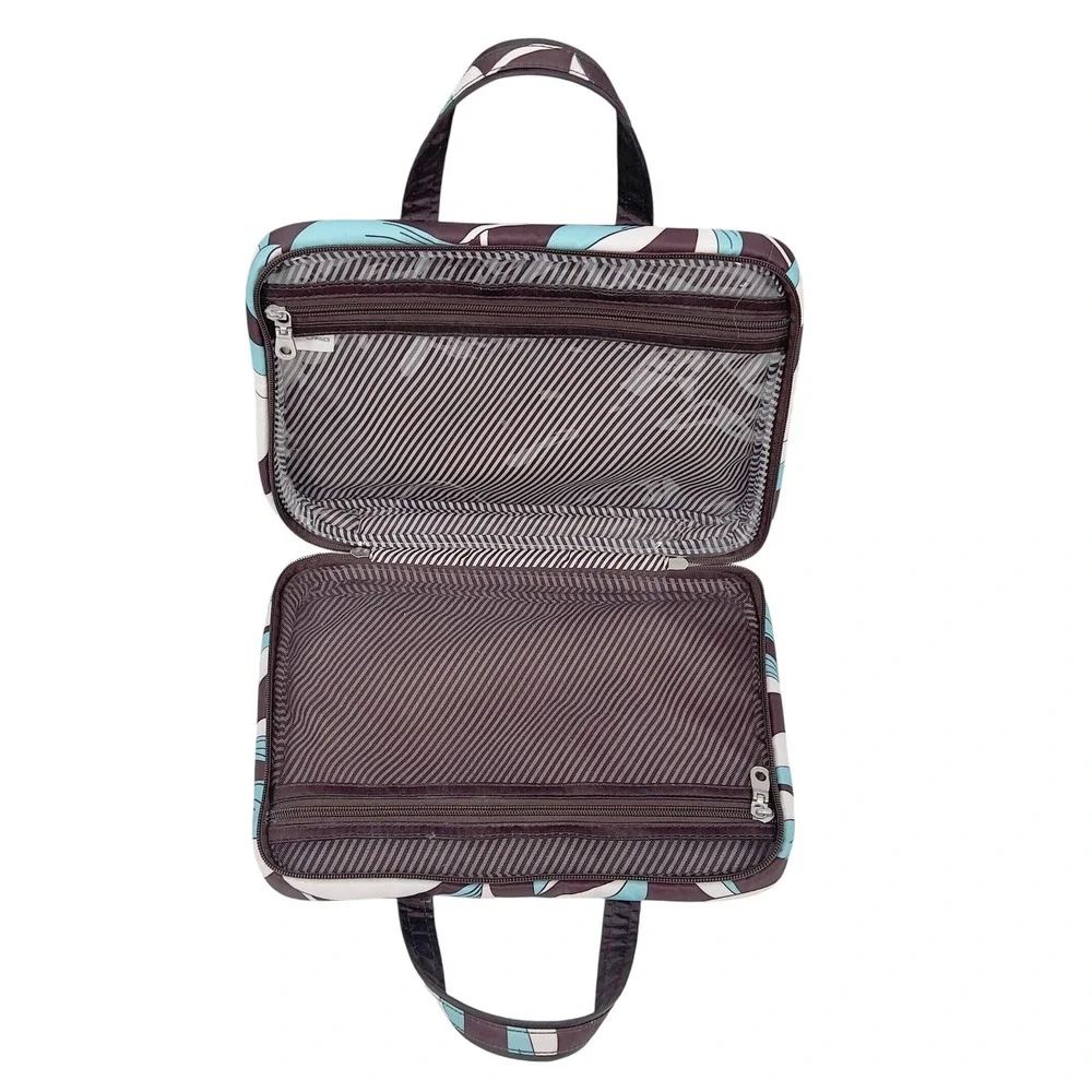 TRINA & CO Floral Cosmetic Travel Bag Organizer Pouch Trina Turk‎